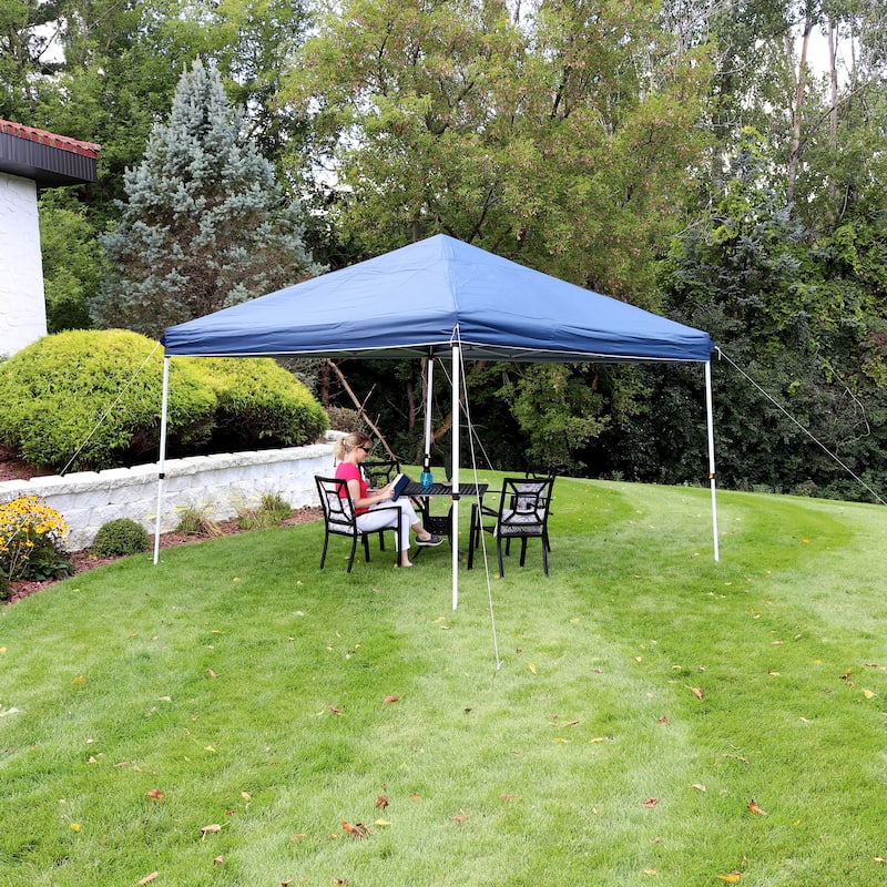 Sunnydaze Standard Pop Up Canopy with Carry Bag