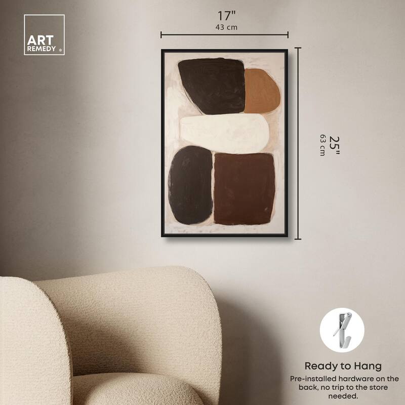 Asymmetrical Balance I Canvas by Art Remedy