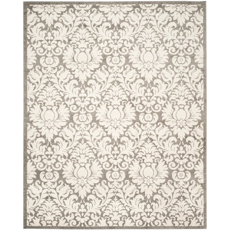 SAFAVIEH Amherst Asseline Modern Rug - 8' x 10' - Dark Grey/Beige
