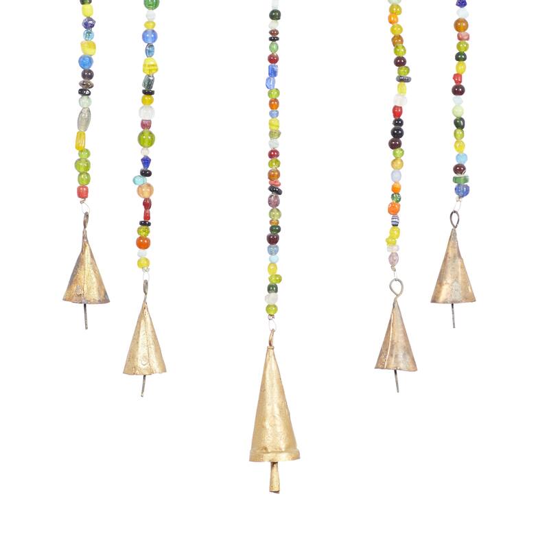 Metal Tree Windchime - Gold - Roche River Decor