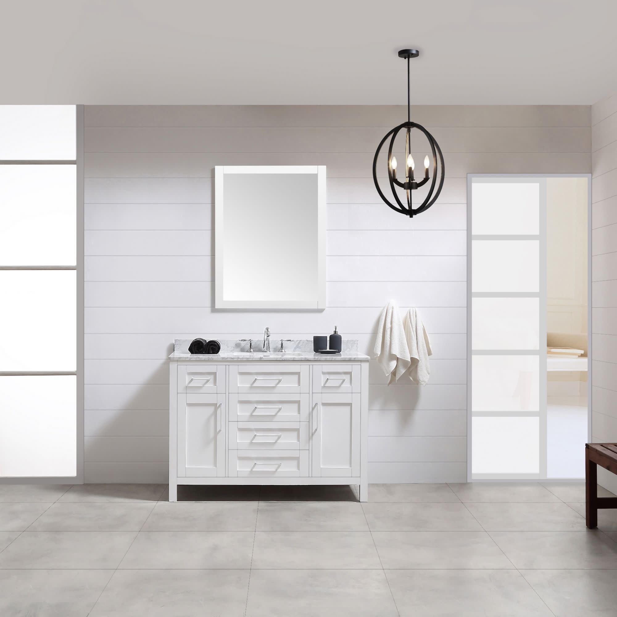 Miseno MV-TAHO48-15VKC Tahoe 48" Free Standing Single Basin Vanity Set