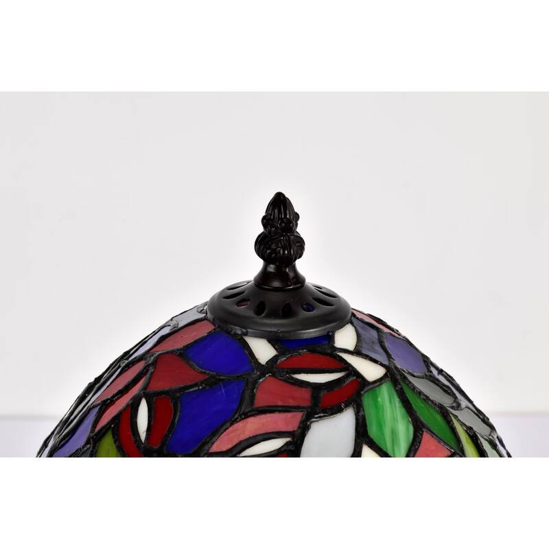 Tiffany-style Floral Table Lamp