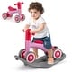 preview thumbnail 15 of 33, 3-in-1 Kids Rocking Horse with Balance Board and Removable Seat - 16” L x 24” W x 18.5” H