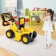 preview thumbnail 4 of 10, Costway 6V Electric Kids Ride On Excavator Pretend Play Toy Tractor w/ - See Details