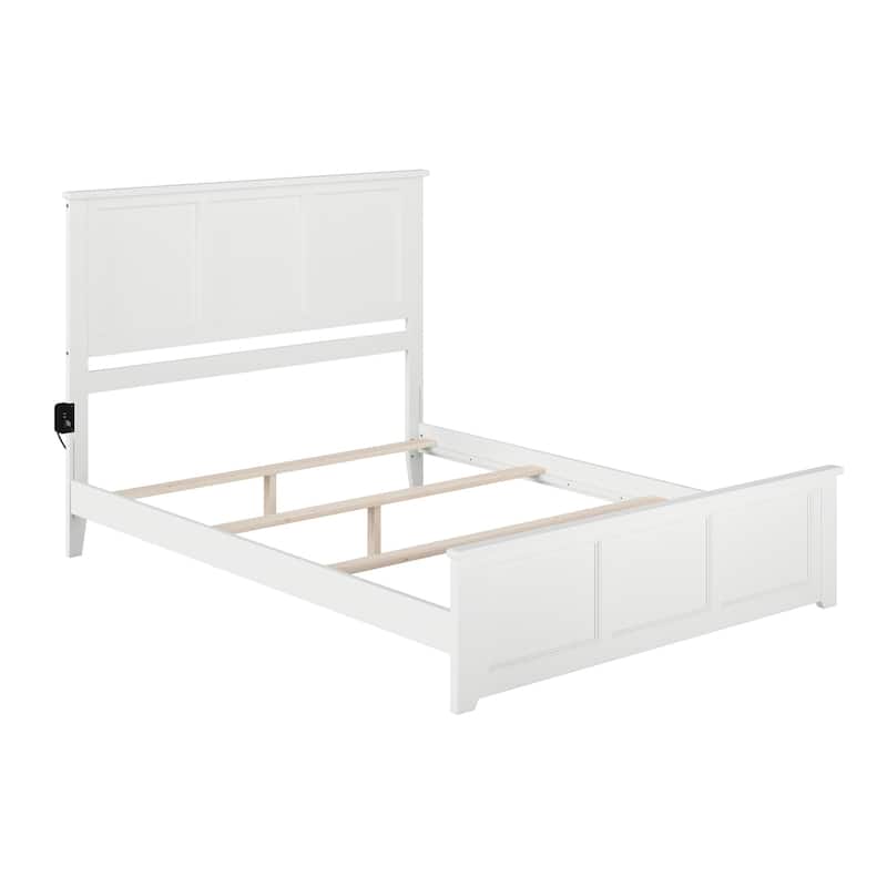 AFI, Madison Foundation Bed with Matching Footboard