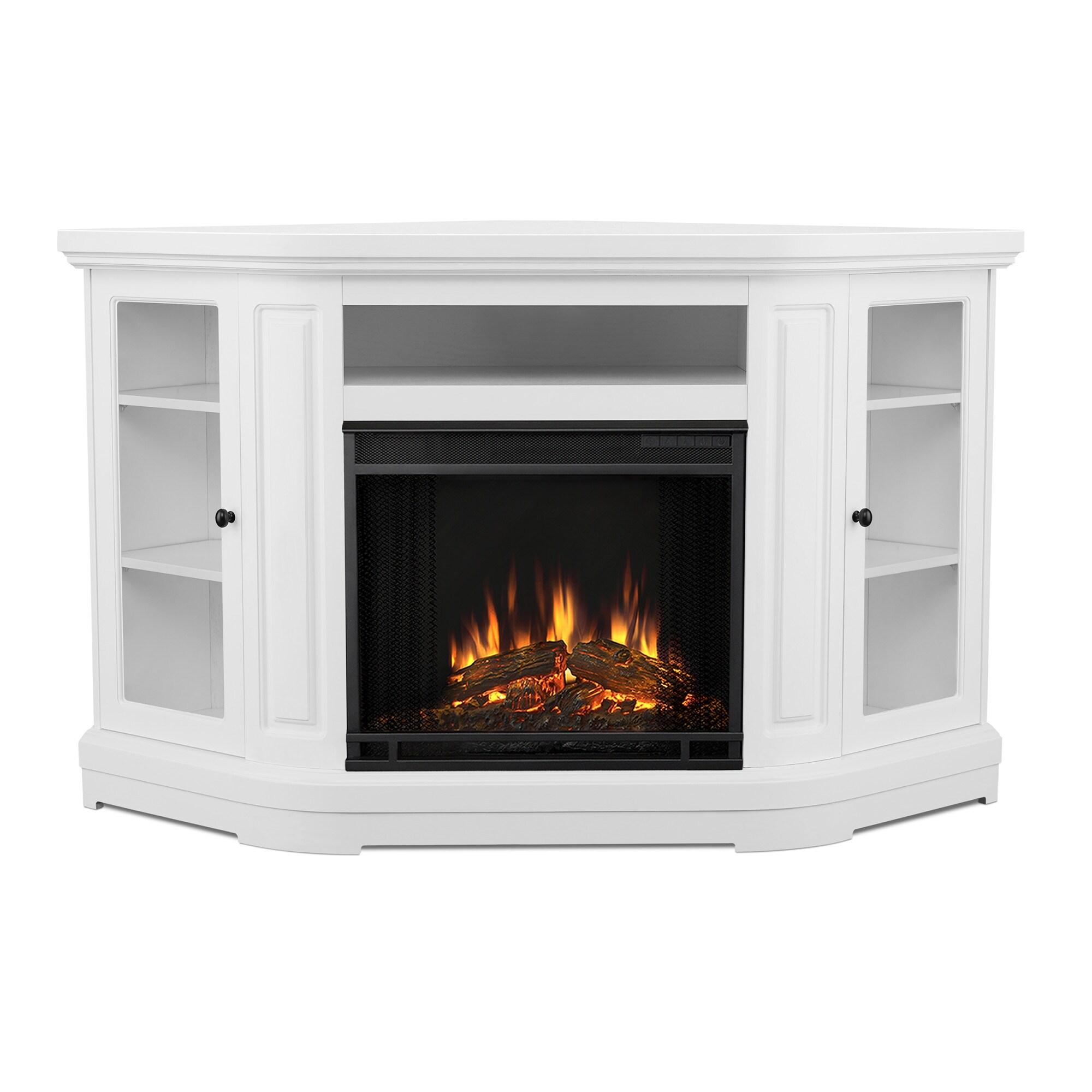Shop Real Flame 3850e Windom 4780 Btu 58 Wide Corner Vent Free