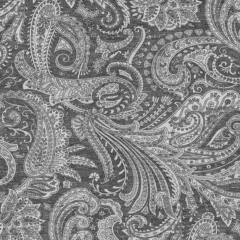 HomeRoots Paisley Transitional Rectangle Outdoor Rug