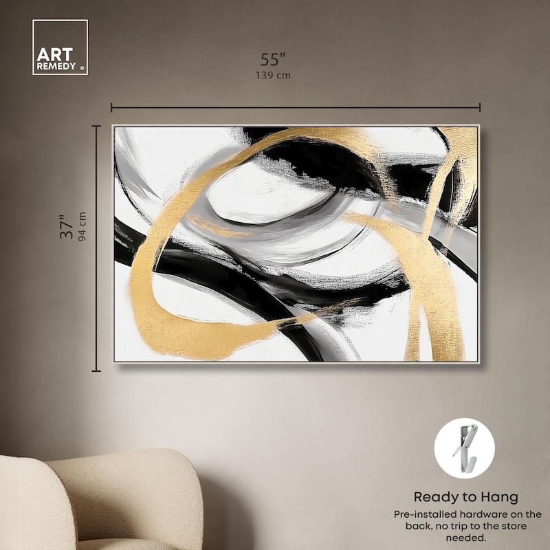 Midas Arc I Canvas by Art Remedy