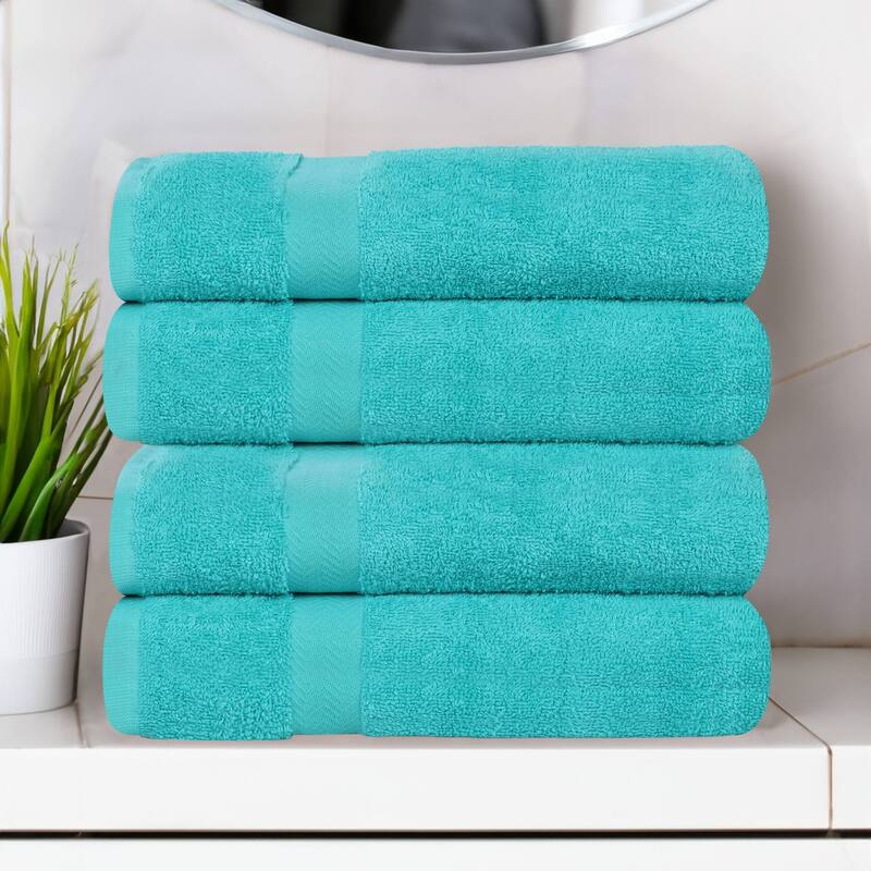 Superior Franklin Cotton Lightweight Bath Towel Set of 4