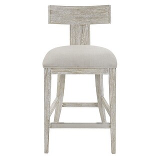 Uttermost 23693 Idris 20" Wide Framed Vanity Stool