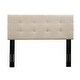 preview thumbnail 2 of 13, Mid-Rise Fabric Upholstered Panel Headboard
