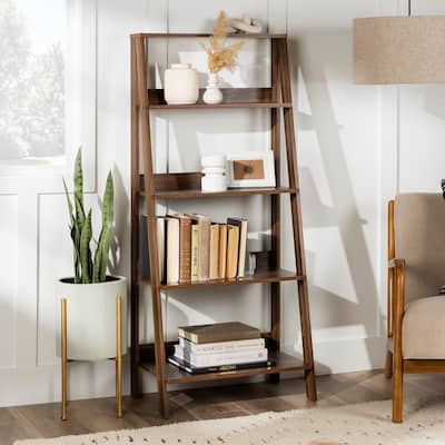 Middlebrook Meadowlark Solid Wood 55-inch Ladder Bookshelf
