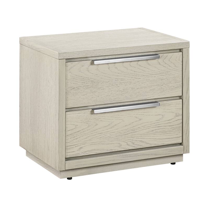 Abbey 2 Drawer Nightstand in Soid Wood