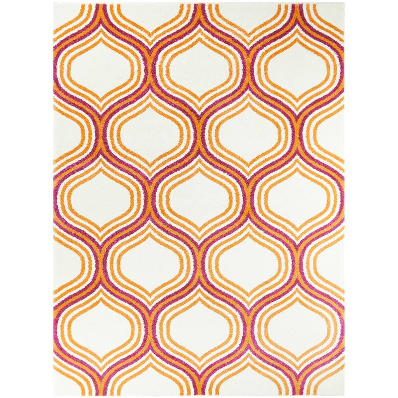 Porch & Den Scottston Trellis Pattern Area Rug