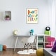 preview thumbnail 15 of 16, Don't Grow Up It's a Trap Framed Giclee Texturized Art