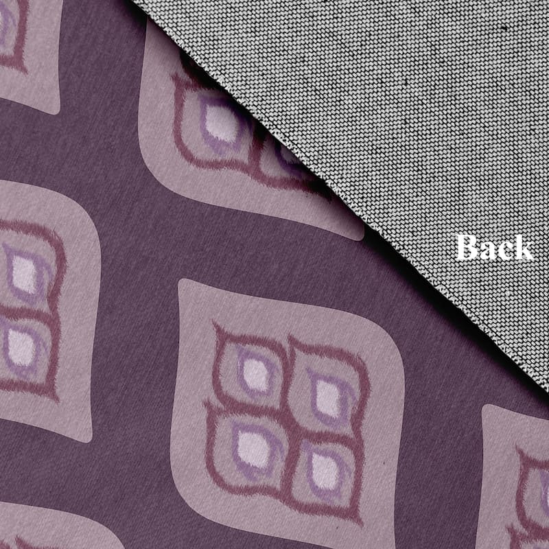Olgee Bold Pattern Soft Chenille Rug