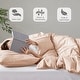 preview thumbnail 26 of 159, Chelsea Square Evans Pinch Pleated Soft Washed Boho Duvet Cover Set