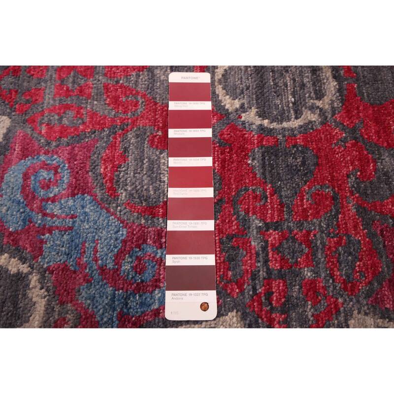 ECARPETGALLERY Hand-knotted Signature Collection Red Wool Rug - 8'0 x 10'4