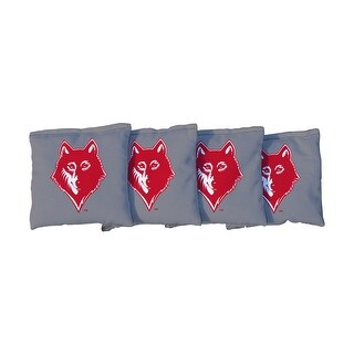 Newberry Wolves Cornhole Bags Grey