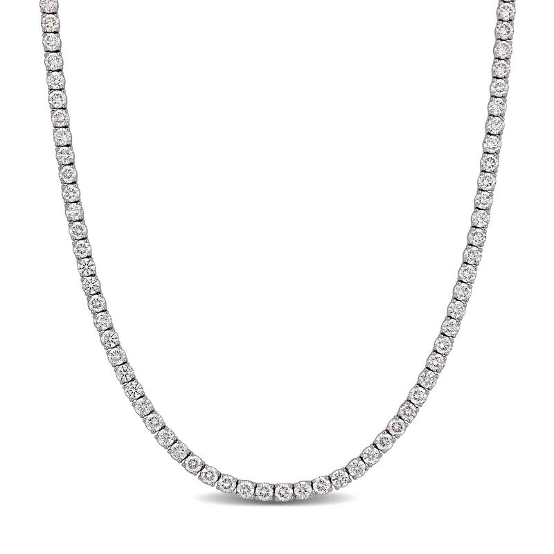 Miadora 14k or 18k White Gold Diamond Necklace 4 to 15 3/8ct TDW - 11.68 Carats
