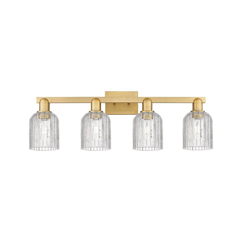 Innovations Lighting Downtown Urban - Bridal Veil - 4 Light 32" Bath Vanity Light