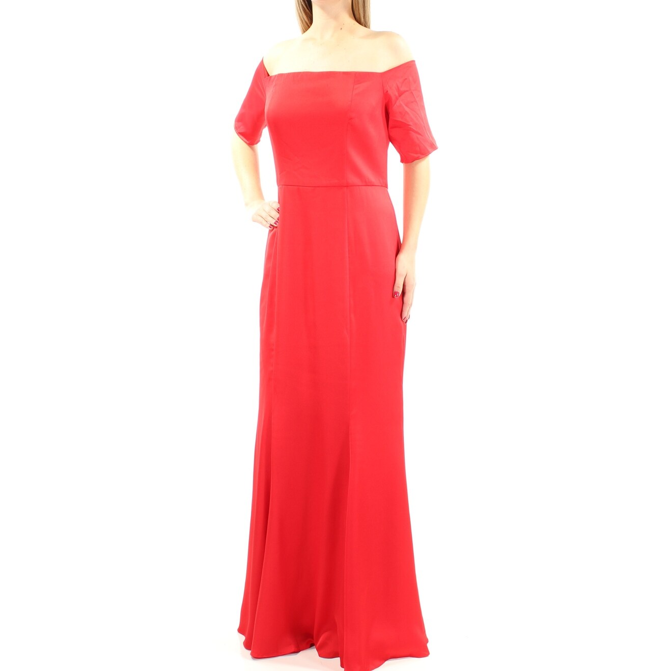 fame and partners red dress