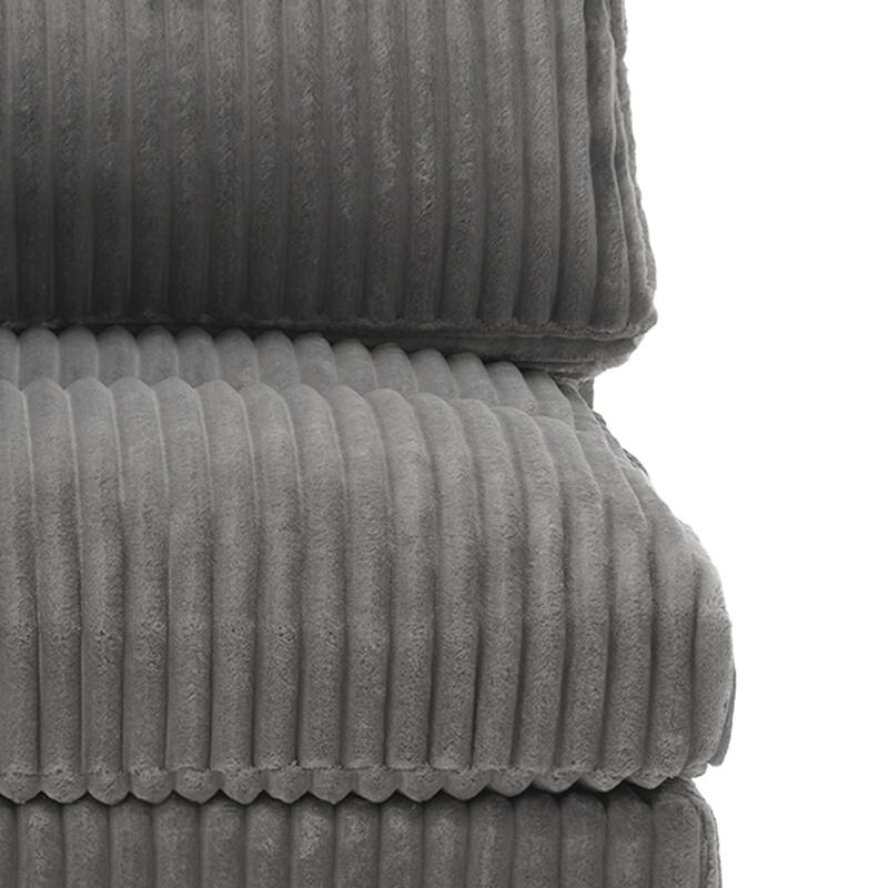 Plush Faux Fur Accent Sofa Chair