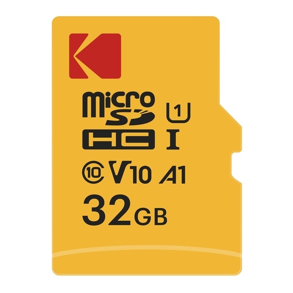 Kodak 32GB Class 10 UHS-I U1 microSDHC Card with Adapter