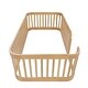 preview thumbnail 17 of 16, Wood Twin Size Wood Floor Bed Frame with Slats and Safety Guardrails, Wood Montessori Floor Bed for Kids, Girls, Boys