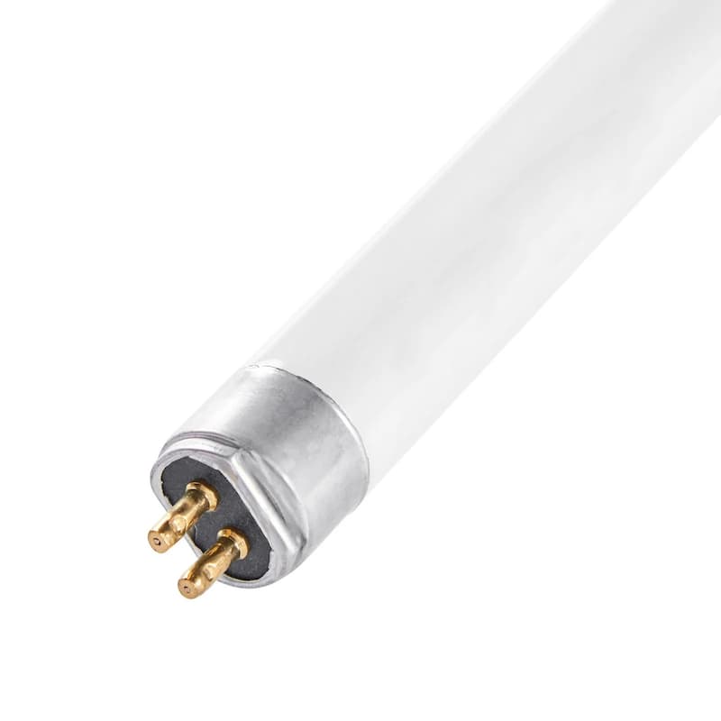 White 21 inches T5 Fluorescent Bulbs 6-Pack Warm White 1100 Lumens - 20.91 L x 0.63 W x 0.63 H