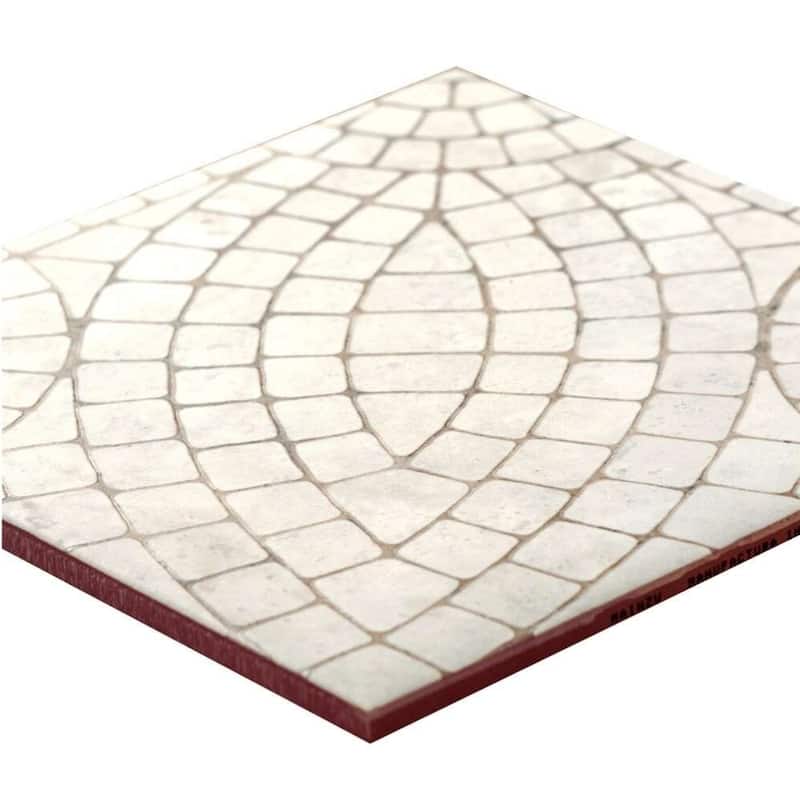 Roman Road 8x8 Matte Porcelain Encaustic Tile - Floor, Wall, Backsplash