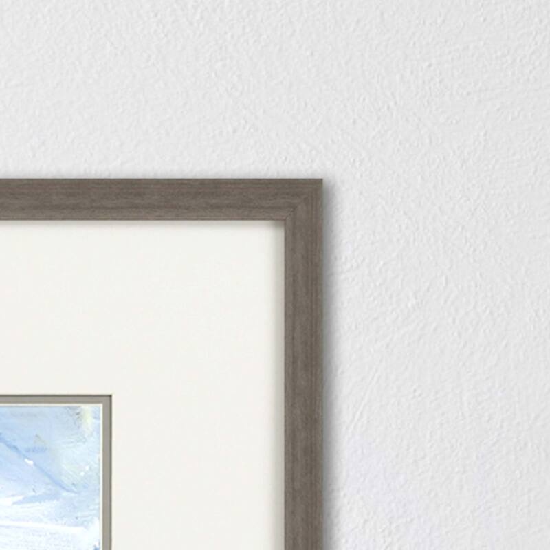 Coastal Sand S/2 Framed Art Exclusive Giclee Under Glass - Blue