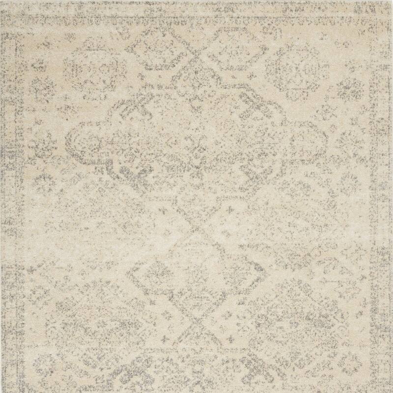 HomeRootsGeometric Transitional Rectangle Area Rug - 108' X '72' X '0.5