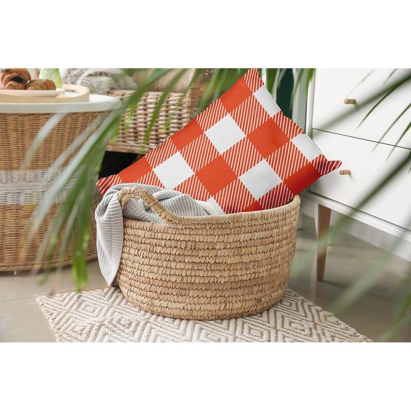 Buffalo Plaid Accent Pillow