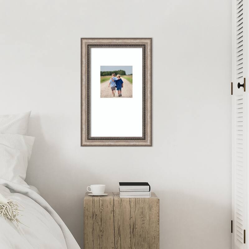 Lyla Ornate Silver Framed Picture Frame, Photo Frame