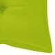 preview thumbnail 6 of 6, vidaXL Batavia Bench with Bright Green Cushion 47.2" Solid Teak Wood - 47.2" x 20.3" x 33.1"