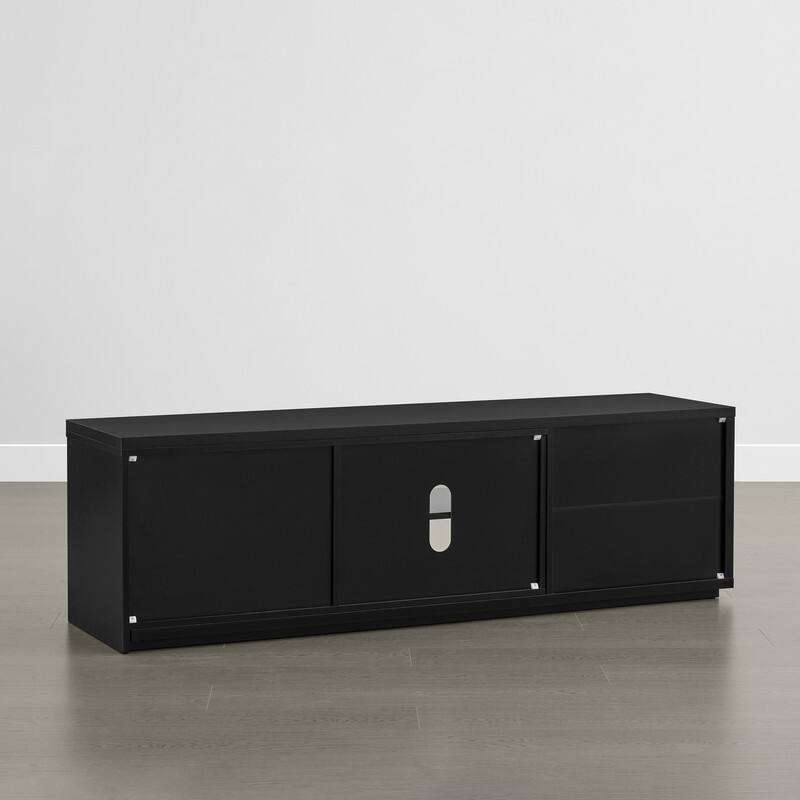 Spruce & Spring 62''-86'' Expandable TV Stand Media Console Entertainment Center