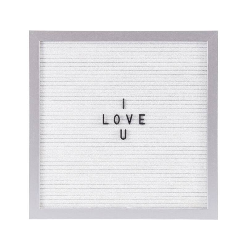 Melannco MDF White Letter Board, 14 Inch