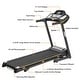 preview thumbnail 2 of 28, Folding Treadmill with Incline Functionality and LCD Display Screen