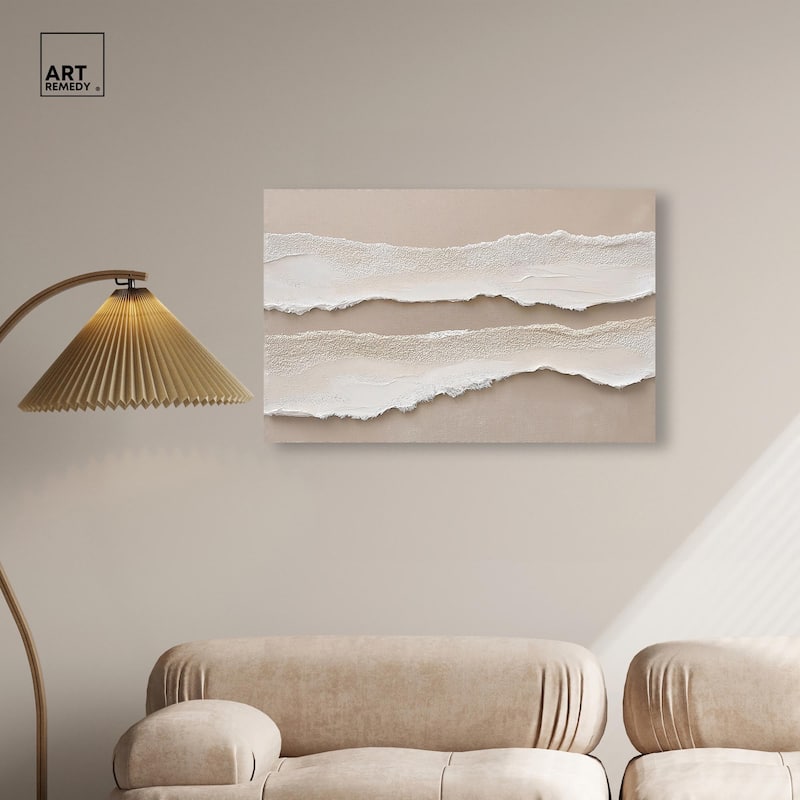 Textured Sea III Canvas by Art Remedy, Gallery Wrapped