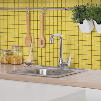 Merola Tile Vaudeville Taco Lima 1-5/8" x 1-5/8" Porcelain Floor and Wall Tile - Case (25 Tiles)