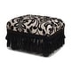 preview thumbnail 10 of 45, Fiona Traditional Decorative Footstool Ottoman by Jennifer Taylor Home