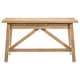 preview thumbnail 9 of 13, Fabian 54-inch 2-drawer Computer Writing Desk Distressed Light Brown