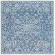 preview thumbnail 11 of 12, SAFAVIEH Handmade Micro-Loop Milada Wool Rug 6' Square - Blue/Ivory - Square