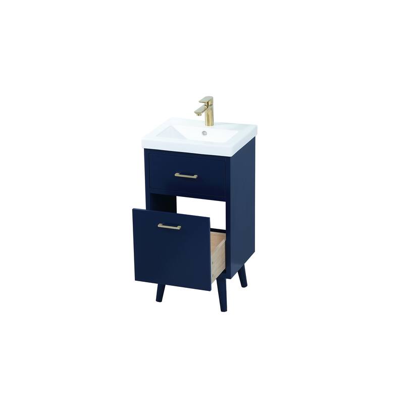 Nautical 18 - 30 Inch Single Bathroom Vanity