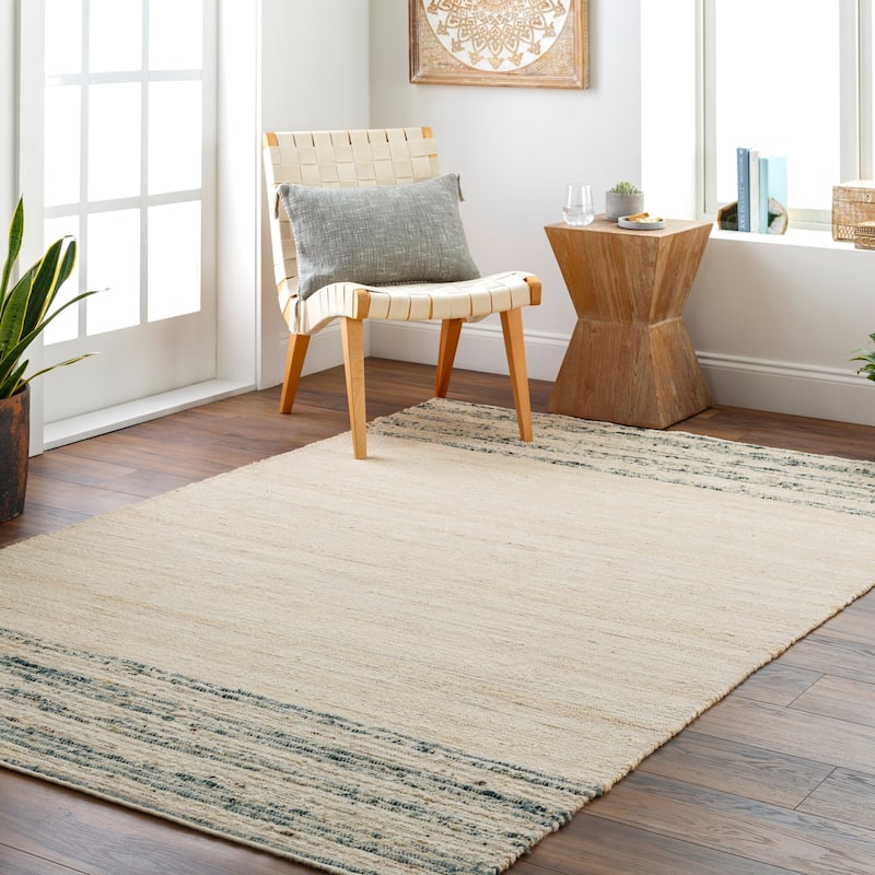 Maynard Nautical & Coastal Area Rug - 2' x 3' - Beige/Green