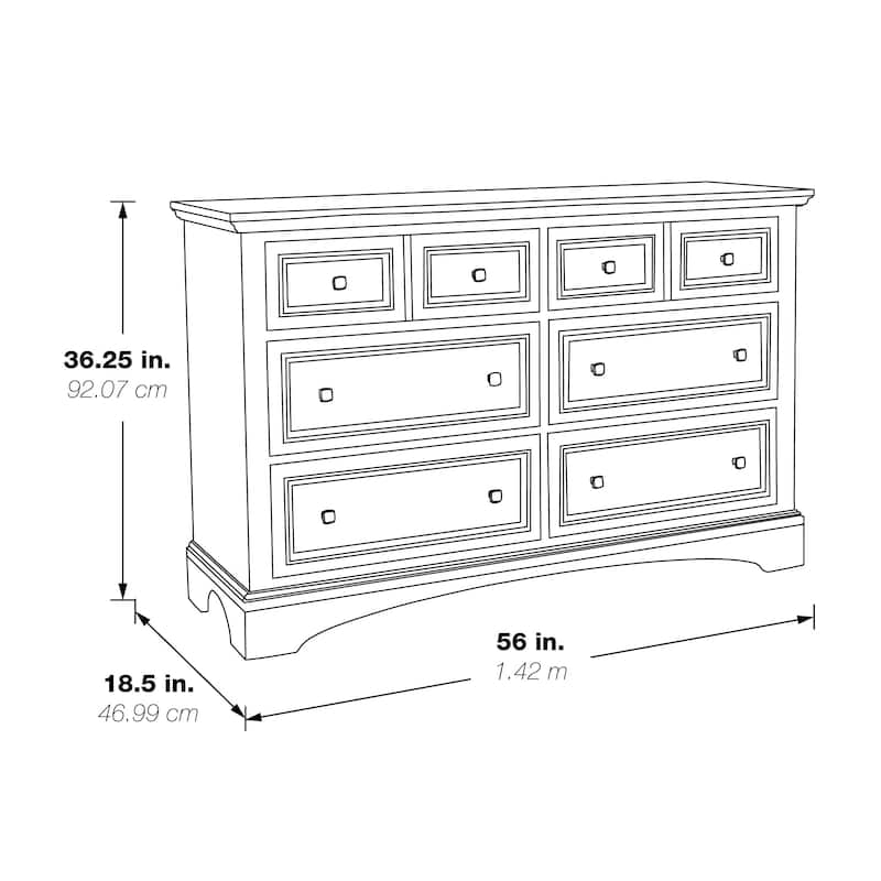 Farmhouse Basics 6 Drawer Dresser