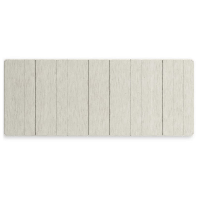 Signature Design by Ashley Arlendyne White Dining Extension Table - 44"W x 108.25"D x 30.5"H