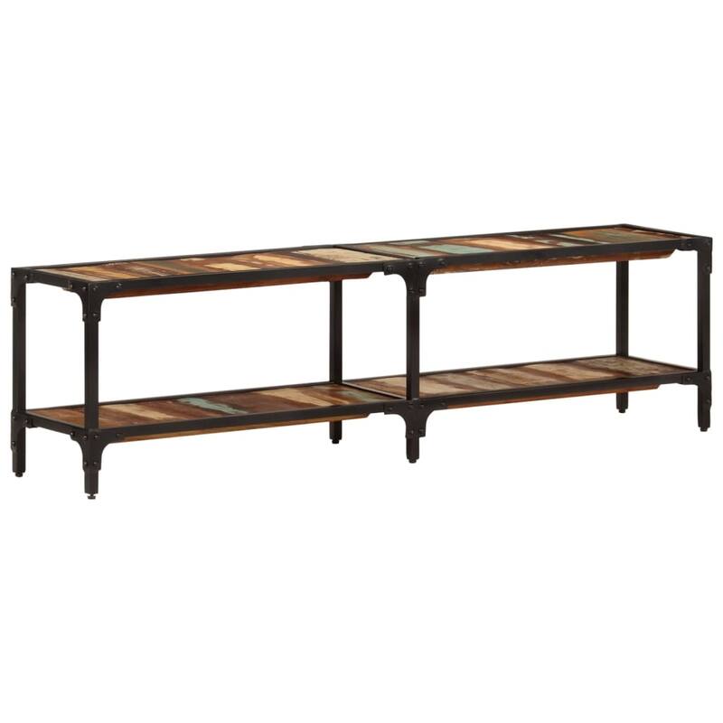vidaXL TV Stand 59.1"x11.8"x16.1" Solid Wood Reclaimed - 59.1" x 11.8" x 16.1"