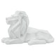preview thumbnail 2 of 7, Sagebrook Home Modern Polyresin Geometric Lion Figurine - Stylish Decorative Sculpture for Home Decor - 13" x 6" x 8"